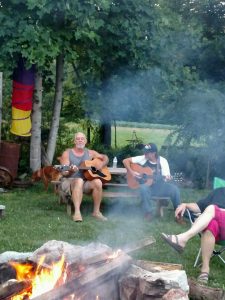 music at corn creek campground