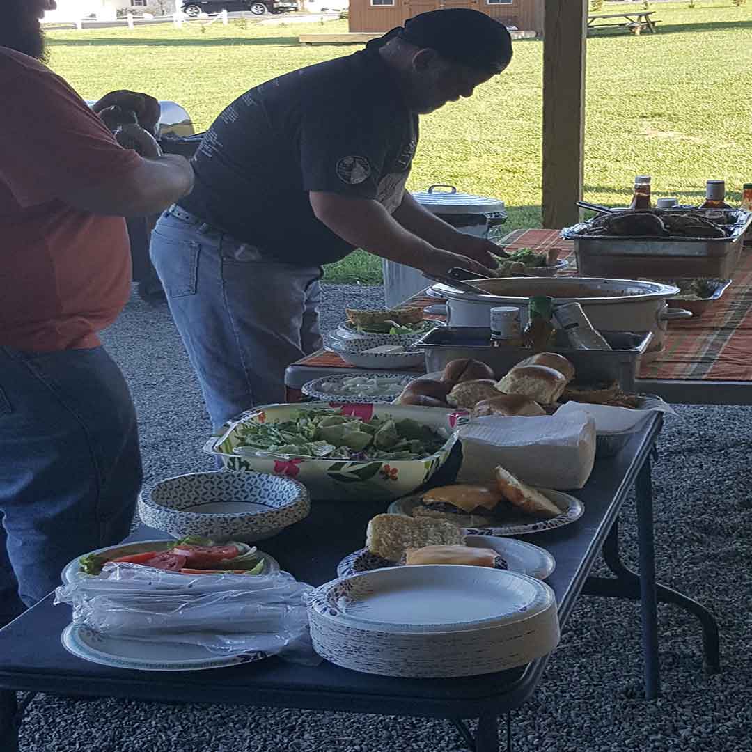 help yourself buffet style dinners