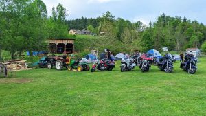 Motorcycle Friendly campground at Corn Creek Campground