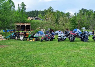 Motorcycle Friendly campground at Corn Creek Campground